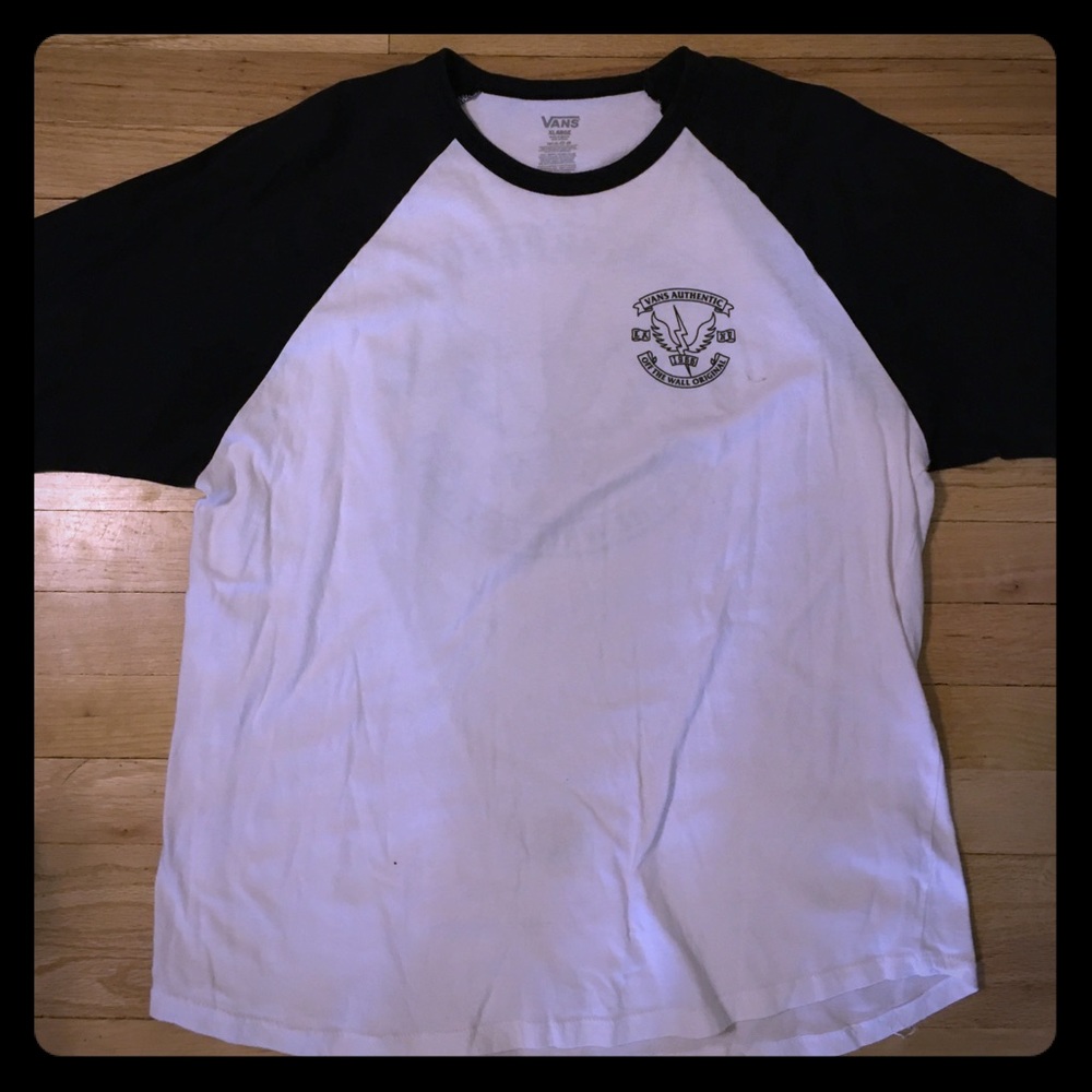 Vans XL baseball tee